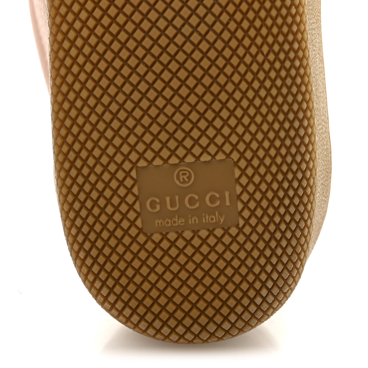Gucci Calfskin Suede Web Womens G74 Sneakers 37 Oatmeal Soft Rose 7 of 10