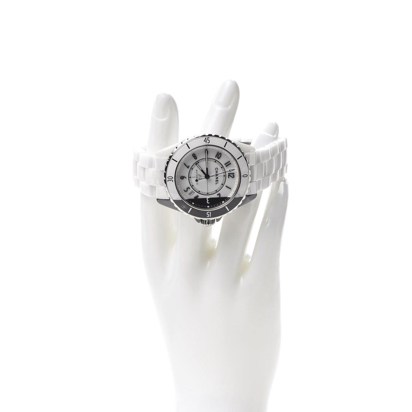 Stainless Steel Ceramic 38mm J12 Paradoxe Automatic Watch White