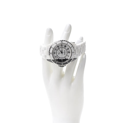 Chanel Stainless Steel Ceramic 38mm J12 Paradoxe Automatic Watch White 2 of 7
