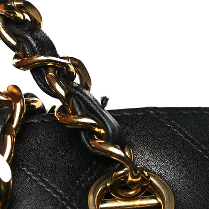 Chanel Calfskin Stitched XL Weekender Black 11 of 11