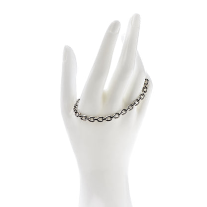 Cartier 18K White Gold Meplat Link Chain Bracelet 2 of 5