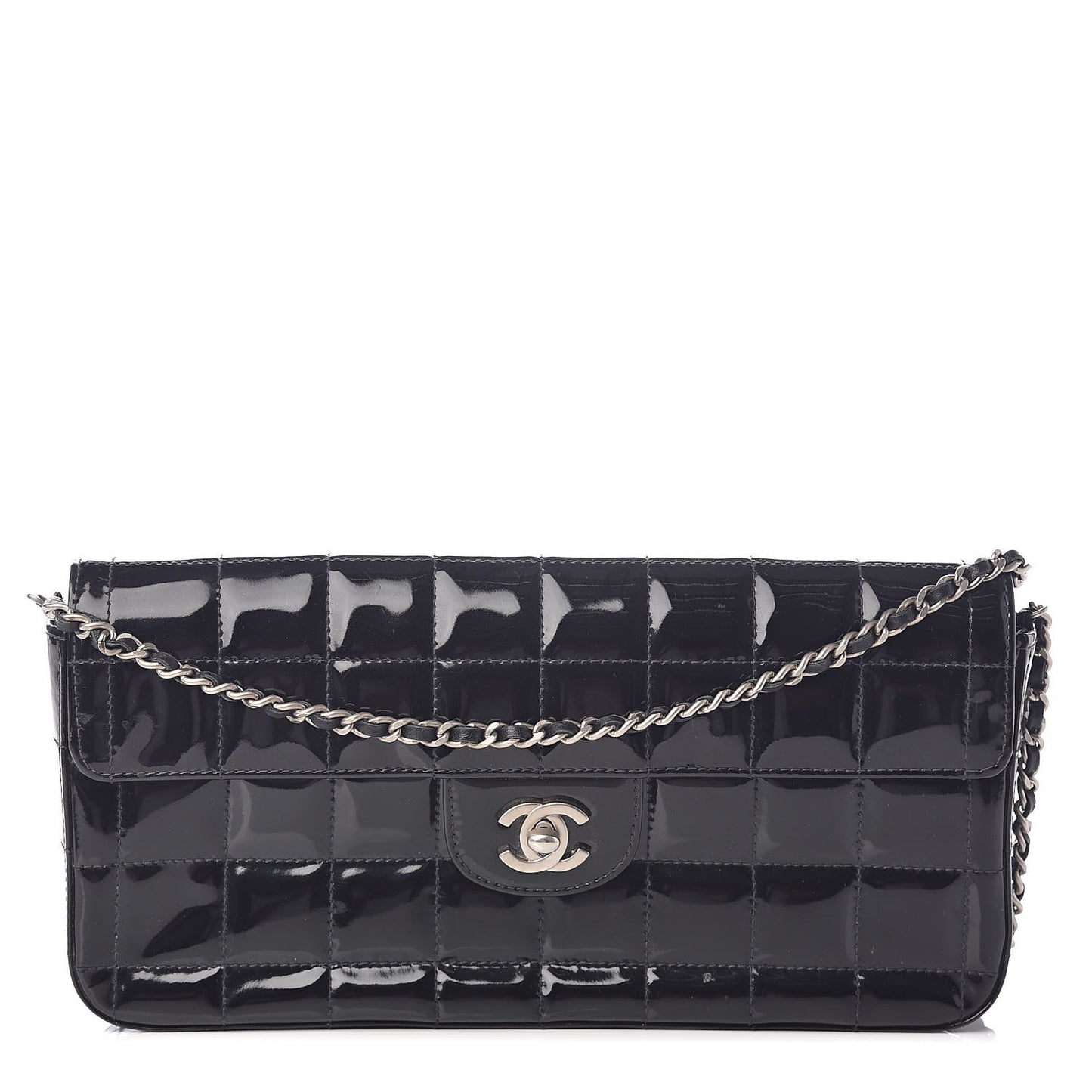 Patent East West Chocolate Bar Flap Black