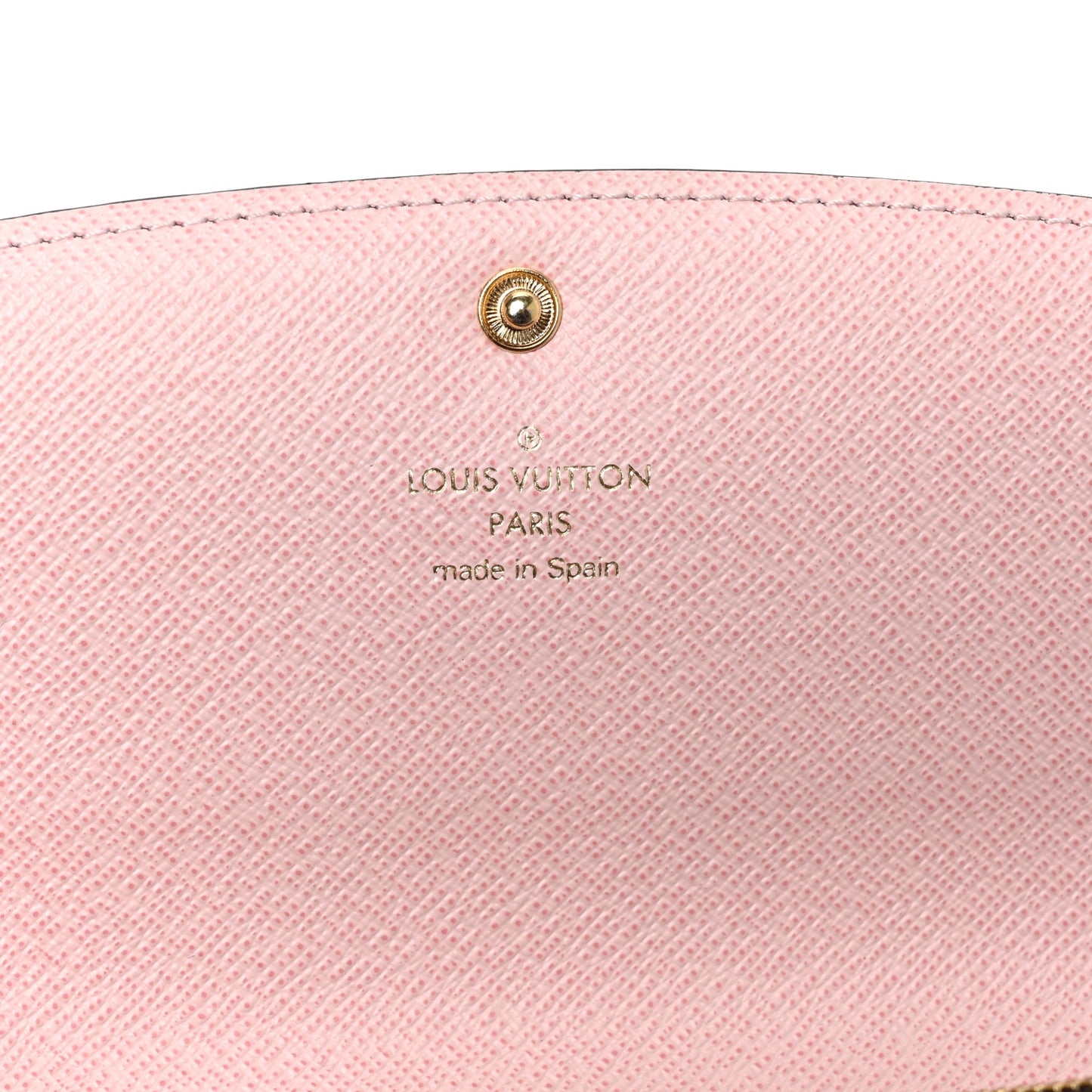 Monogram Emilie Wallet Rose Ballerine