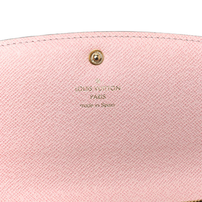 Louis Vuitton Monogram Emilie Wallet Rose Ballerine 6 of 8