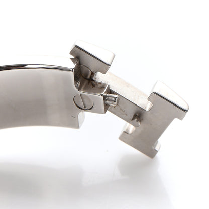 Hermes Enamel Narrow Clic Clac H Bracelet PM Rose Velours 7 of 7