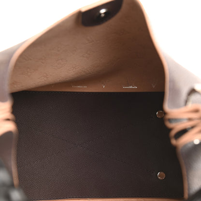 Louis Vuitton Mahina Carmel Hobo Chocolate 5 of 9