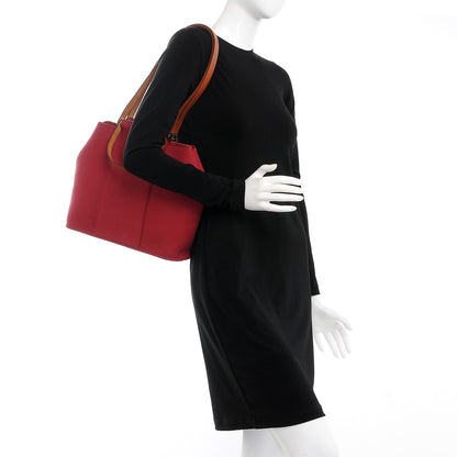 Hermes Toile Cabag 32 PM Rubis 2 of 10