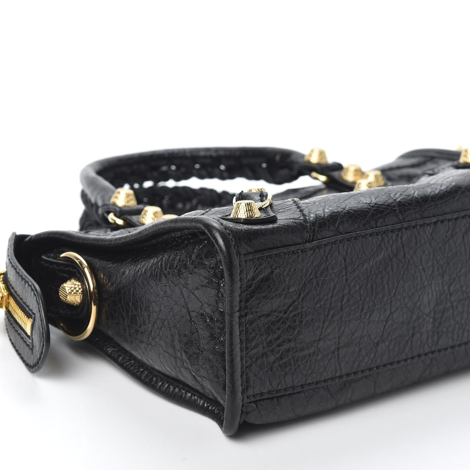 Balenciaga Agneau Giant 12 Gold Hardware Mini City Black 5 of 9