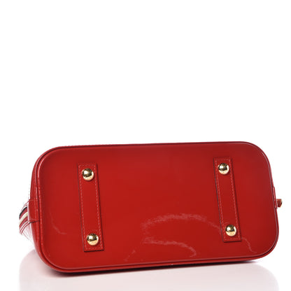 Louis Vuitton Vernis Alma PM Cherry 4 of 10