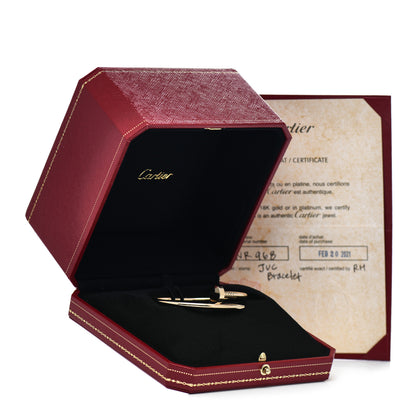 Cartier 18K Yellow Gold Juste Un Clou Bracelet 16 5 of 5