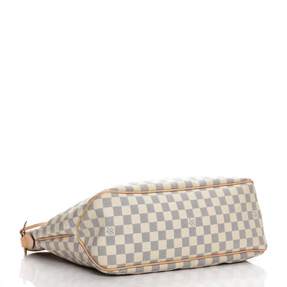 Louis Vuitton Damier Azur Delightful MM Rose Ballerine 4 of 11