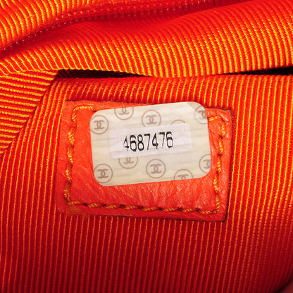 Chanel Caviar CC Shoulder Bag Orange 9 of 9
