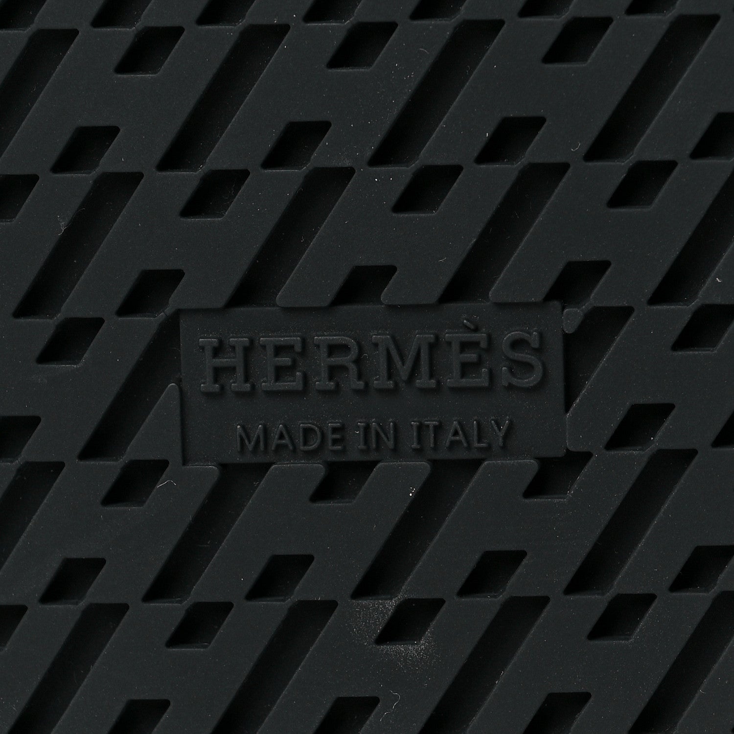 Hermes Nappa Extra Sandals 38 Black 6 of 7