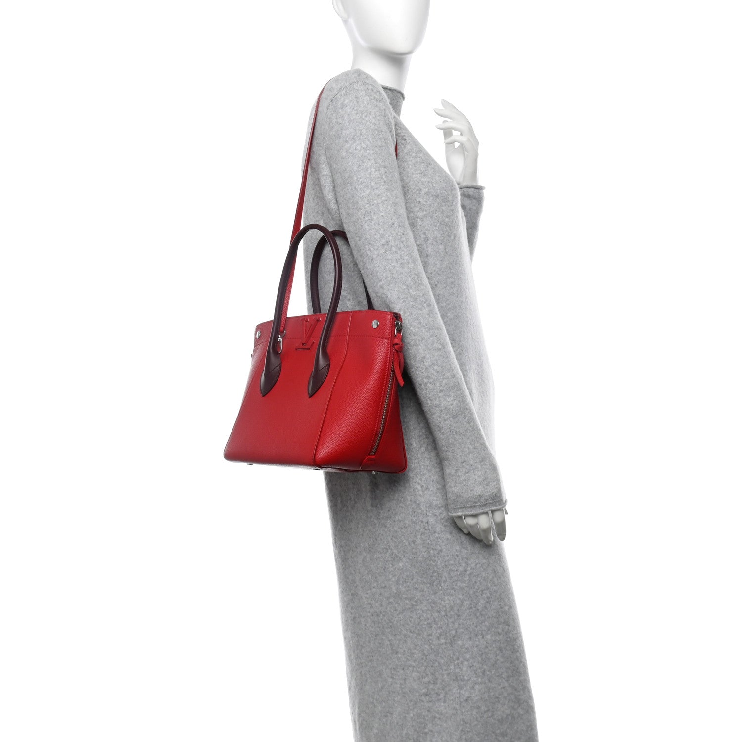 Louis Vuitton Calfskin Freedom Rubis 2 of 11
