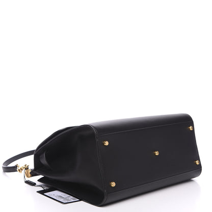 Dolce & Gabbana Vitello Morbido Large Sicily 58 Bag Black 3 of 8