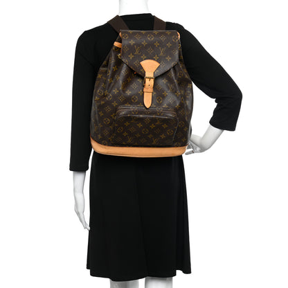 Louis Vuitton Monogram Montsouris GM Backpack 2 of 16