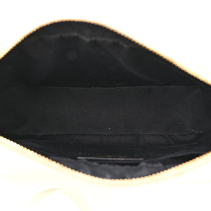 Saint Laurent Calfskin Matelasse Monogram Lou Camera Bag Crema Soft 5 of 9