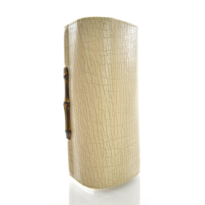 Gucci Leather Bamboo Clutch Bag 6 of 9