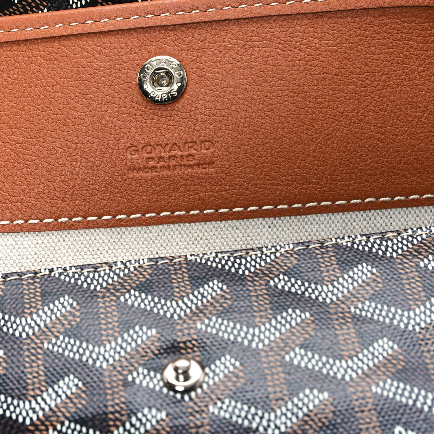 Goyard Goyardine Saint Louis GM Black Gold 7 of 11