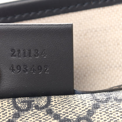 Gucci GG Plus Monogram Medium Signature Web Loop Tote Navy 7 of 10
