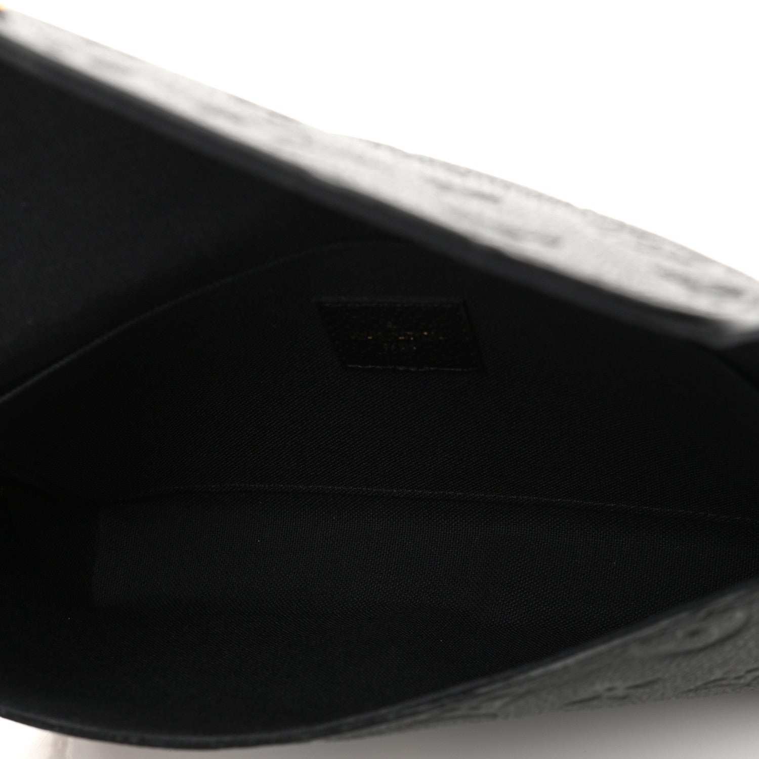 Louis Vuitton Empreinte Pochette Felicie Chain Wallet Black 6 of 12