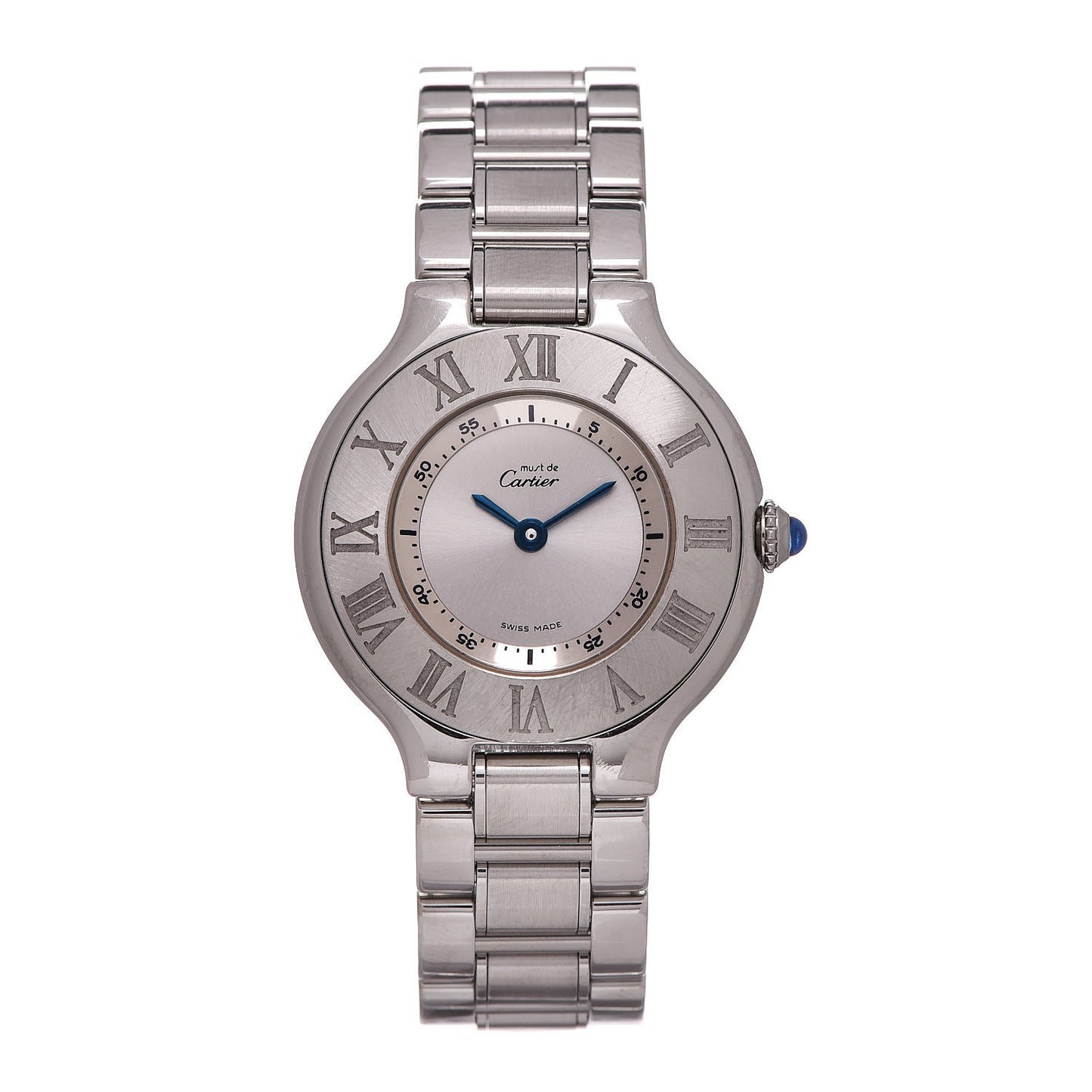 Stainless Steel 28mm Must De 21 Quartz Watch