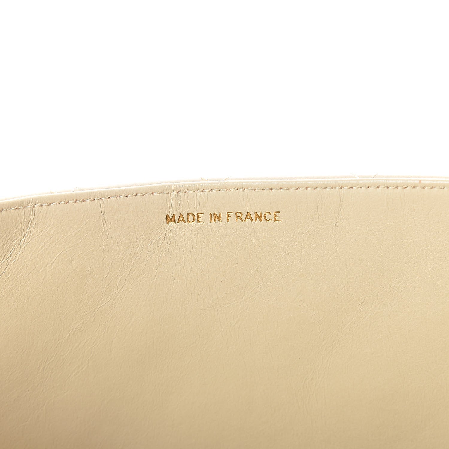 Chanel Lambskin Quilted XL Jumbo Single Flap Light Beige 8 of 16