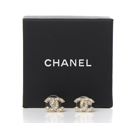 Chanel Pearl CC Earrings Gold 5 of 5