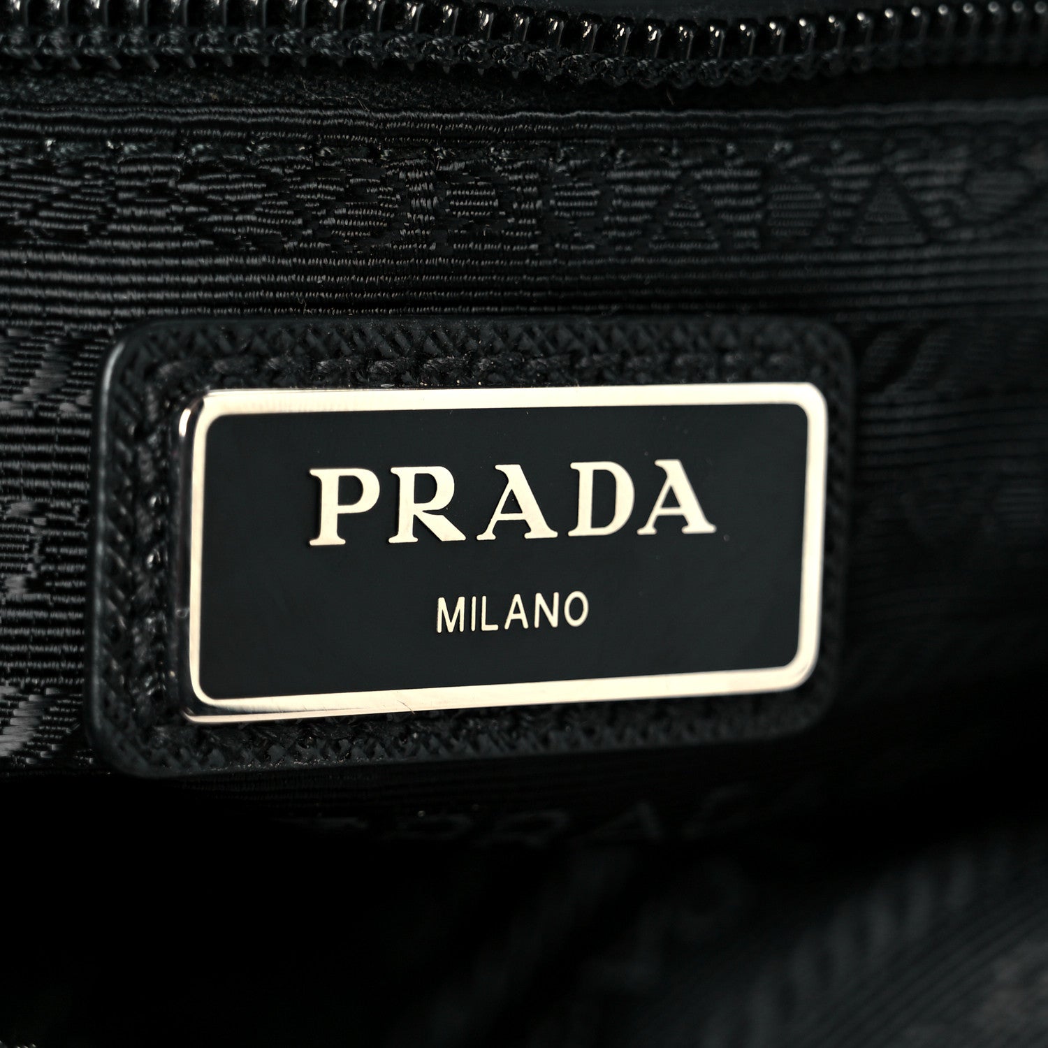 Prada Re-Nylon Saffiano Pocket Messenger Black 6 of 11