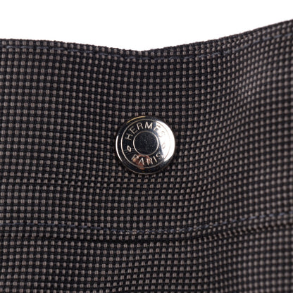 Hermes Canvas Herline MM Tote Grey 12 of 13