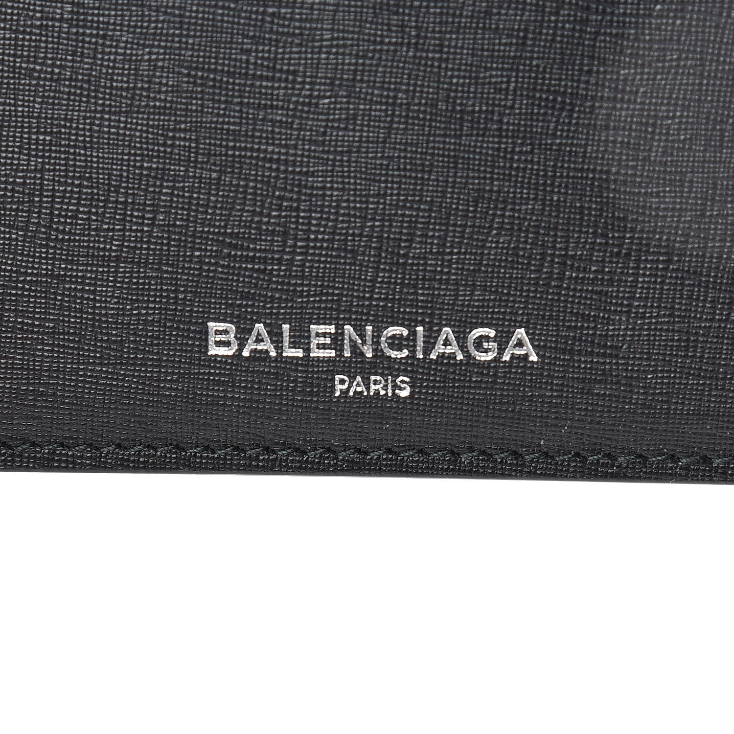 Balenciaga Textured Calfskin Everyday Multi Card Case Black 6 of 9