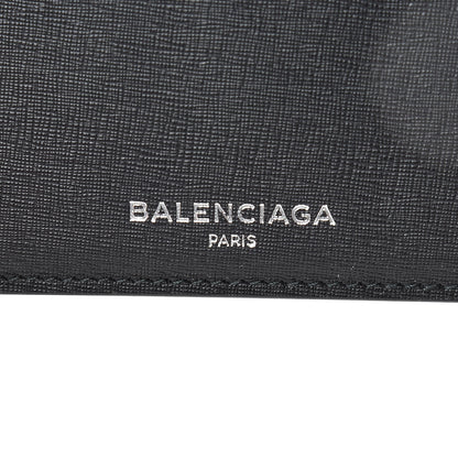 Balenciaga Textured Calfskin Everyday Multi Card Case Black 6 of 9