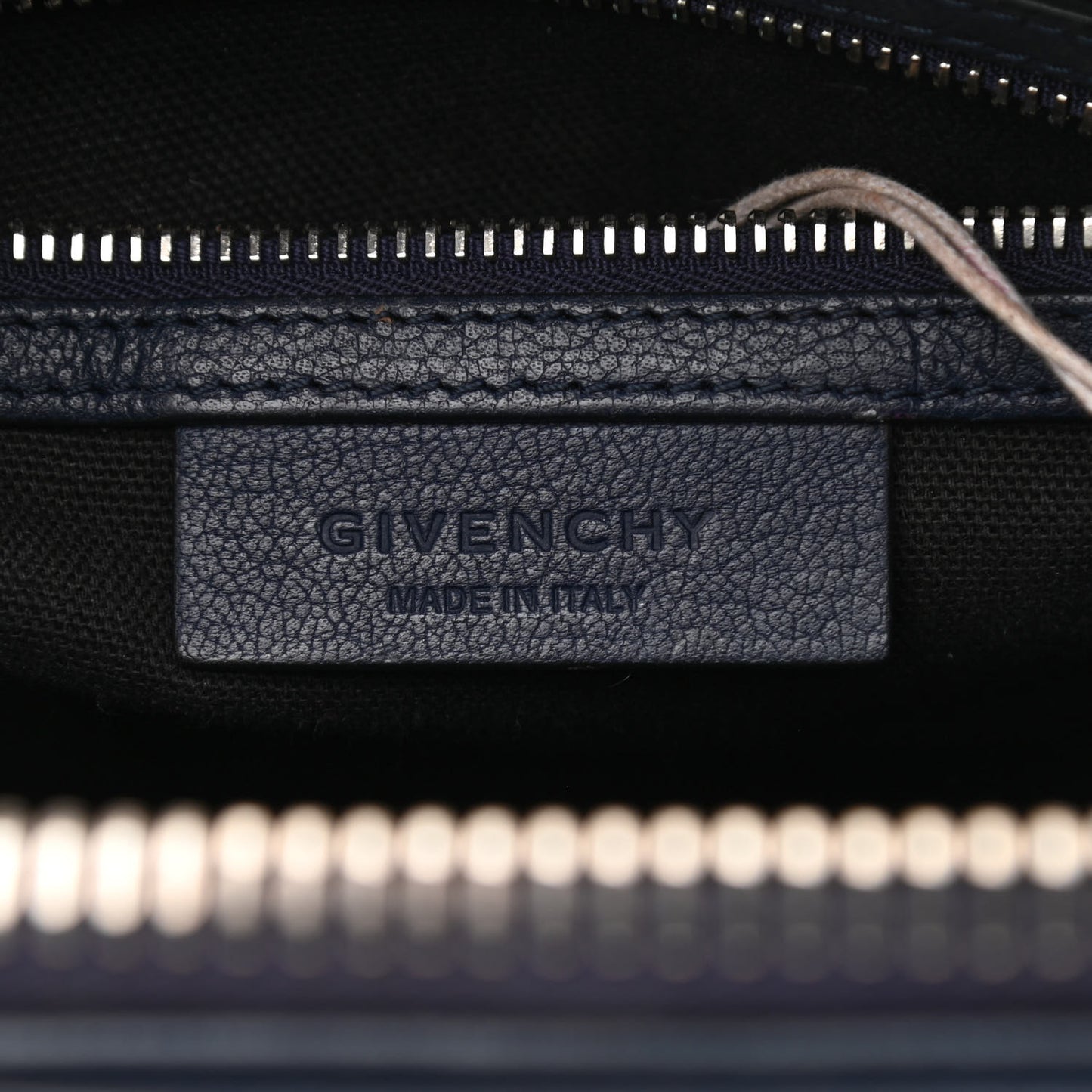 Sugar Goatskin Small Antigona Navy