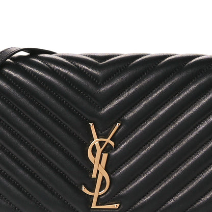 Saint Laurent Lambskin Matelasse Monogram Kate 99 Black 8 of 10