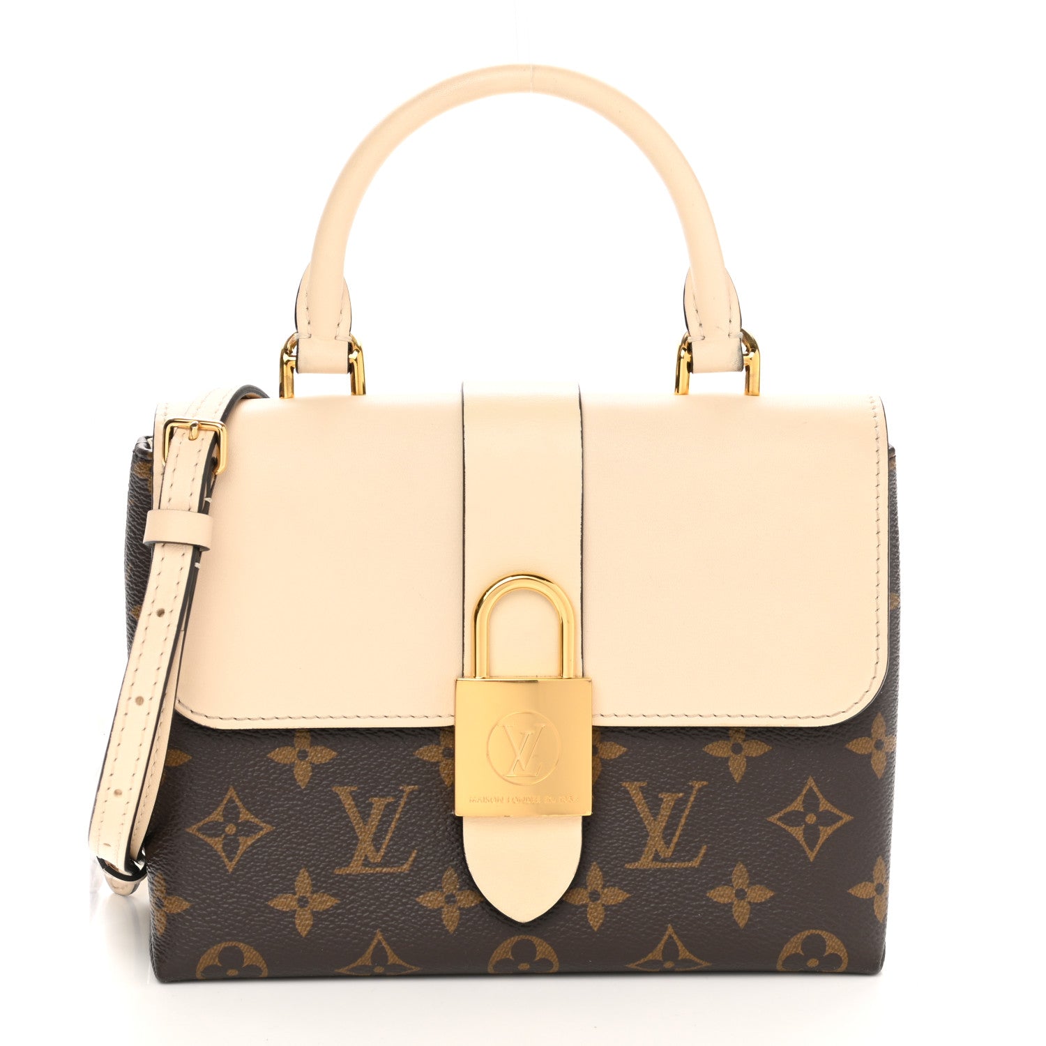 Louis Vuitton Monogram Locky BB Creme 1 of 10