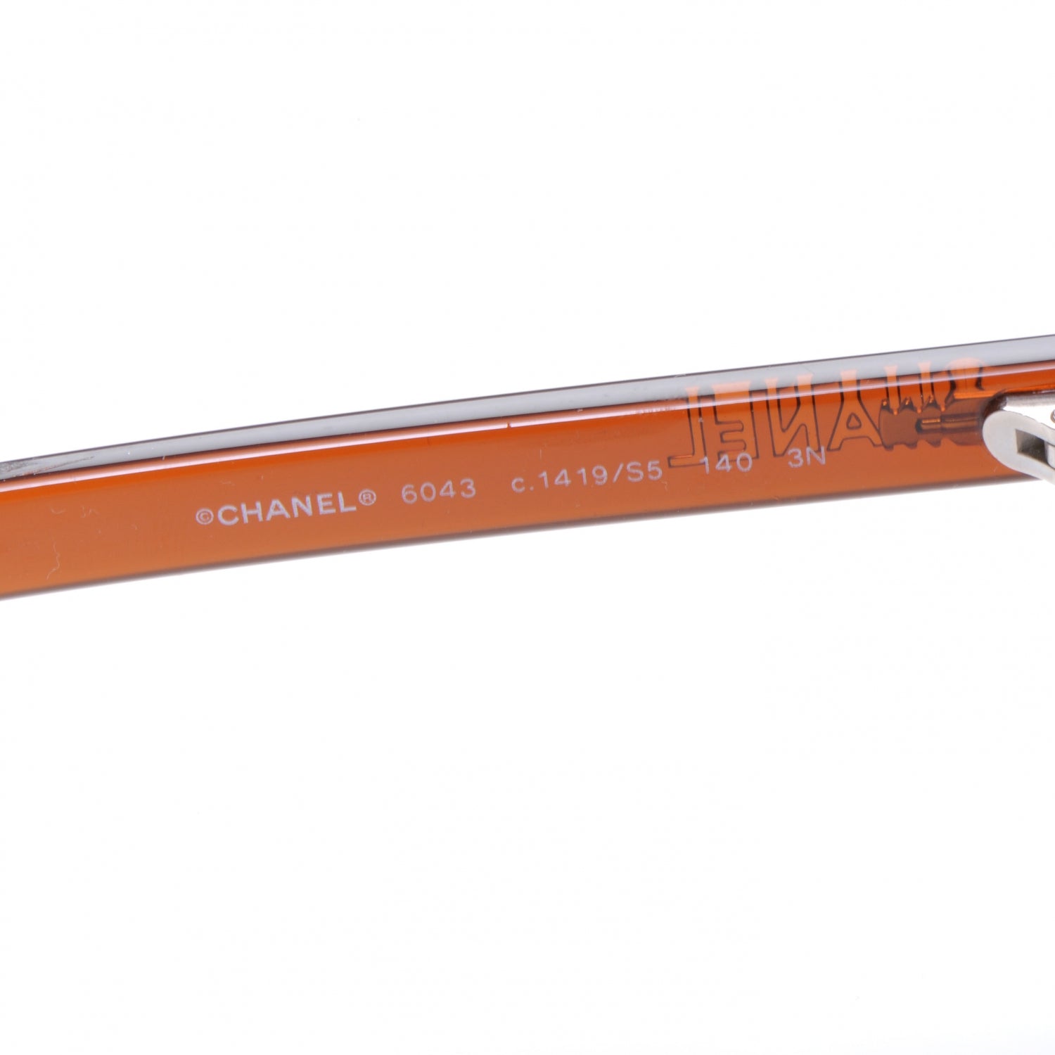 Chanel Chain Sunglasses 6043 Brown 3 of 4