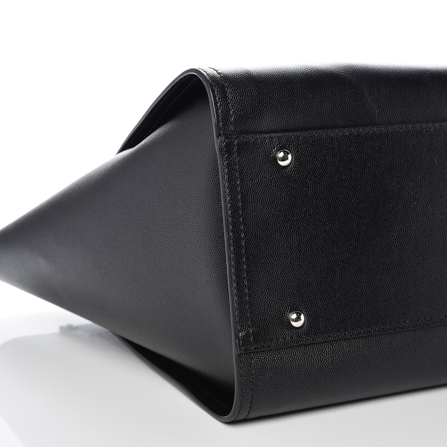 Caviar Large Studded Deauville Tote Black