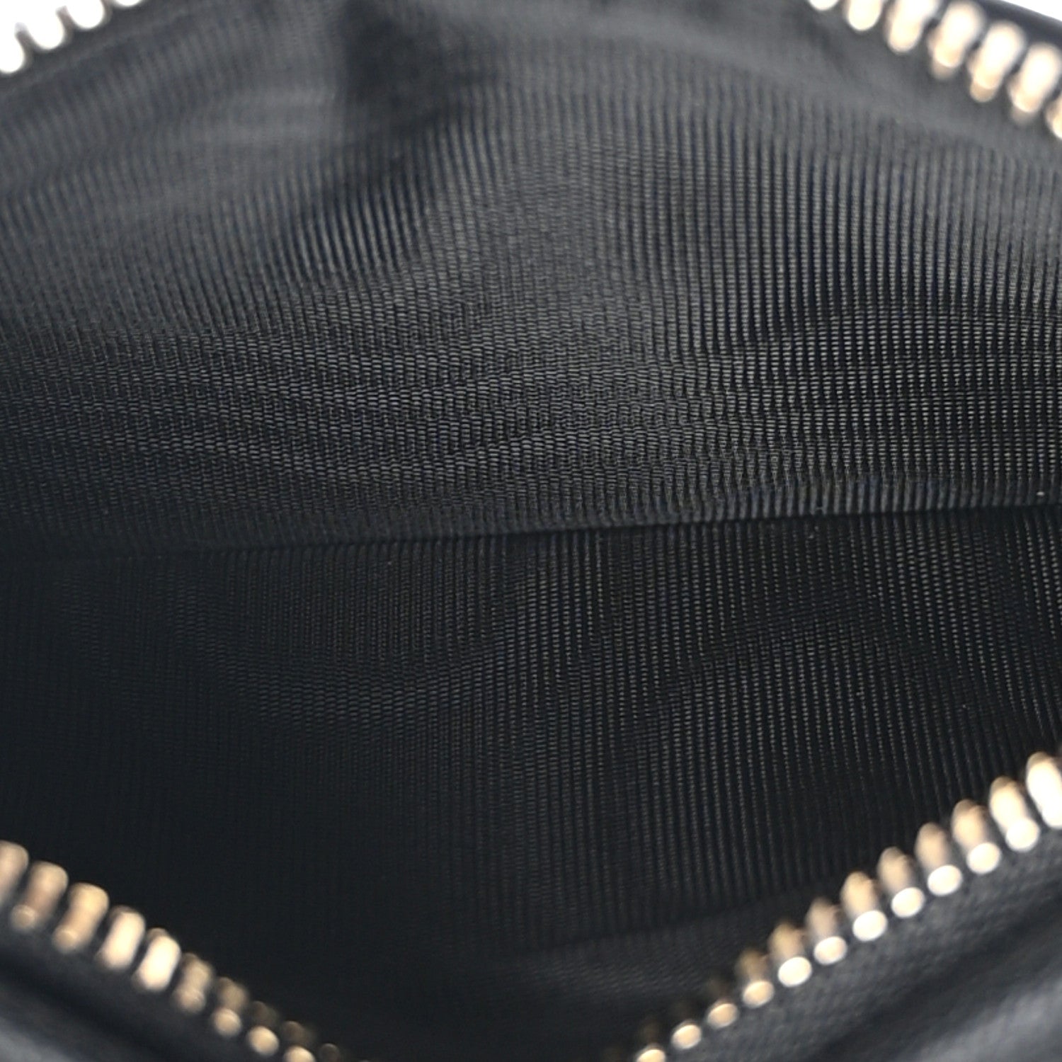 Christian Dior Goatskin Saddle Cosmos Zipped Card Holder Black 6 of 9