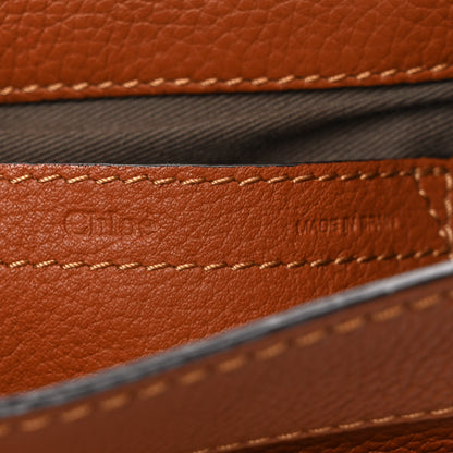 Chloe Grained Calfskin Small Marcie Saddle Bag Tan 6 of 9