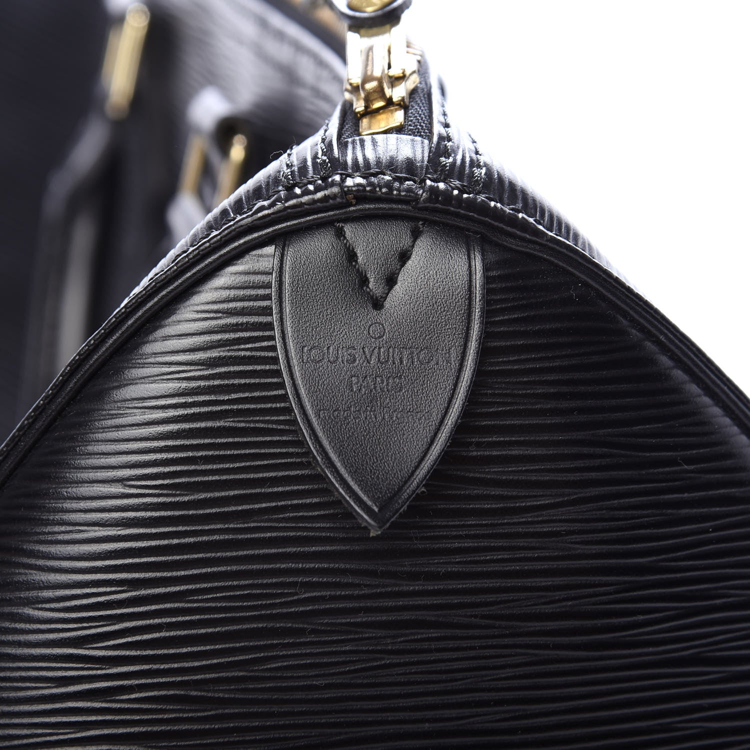 Louis Vuitton Epi Speedy 35 Black 6 of 10