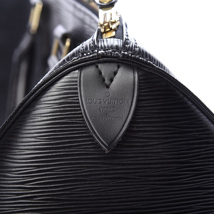 Louis Vuitton Epi Speedy 35 Black 6 of 10
