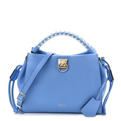 Mulberry Heavy Grain Small Iris Tote Cornflower Blue 1 of 10