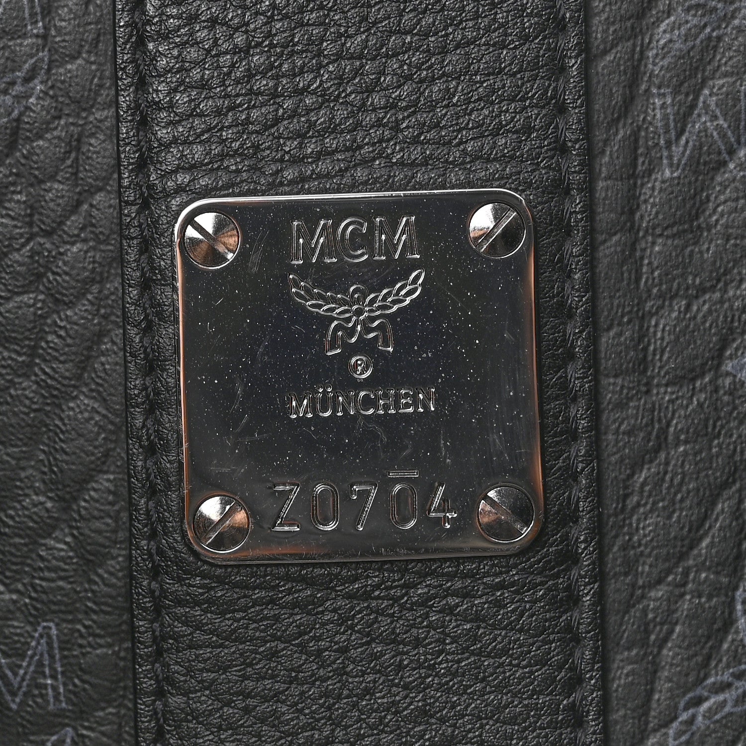 MCM Visetos Medium Liz Reversible Shopper Tote Black 16 of 16