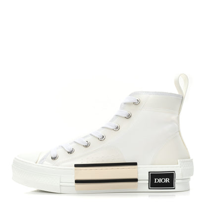 Christian Dior Canvas Womens B23 High Top Sneakers 37 White 1 of 9