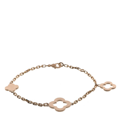 Van Cleef & Arpels 18K Yellow Gold 3 Motifs Byzantine Alhambra Bracelet 1 of 7