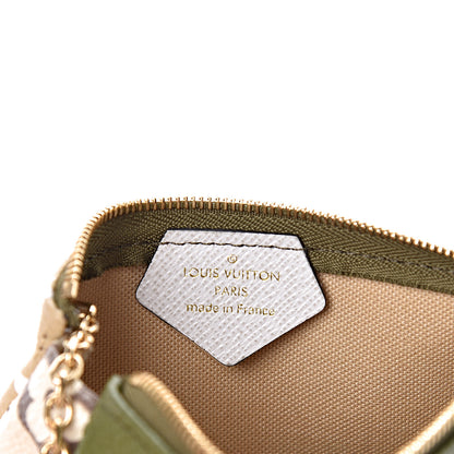 Louis Vuitton Monogram Giant Micro Pochette Accessories Kaki White 6 of 7