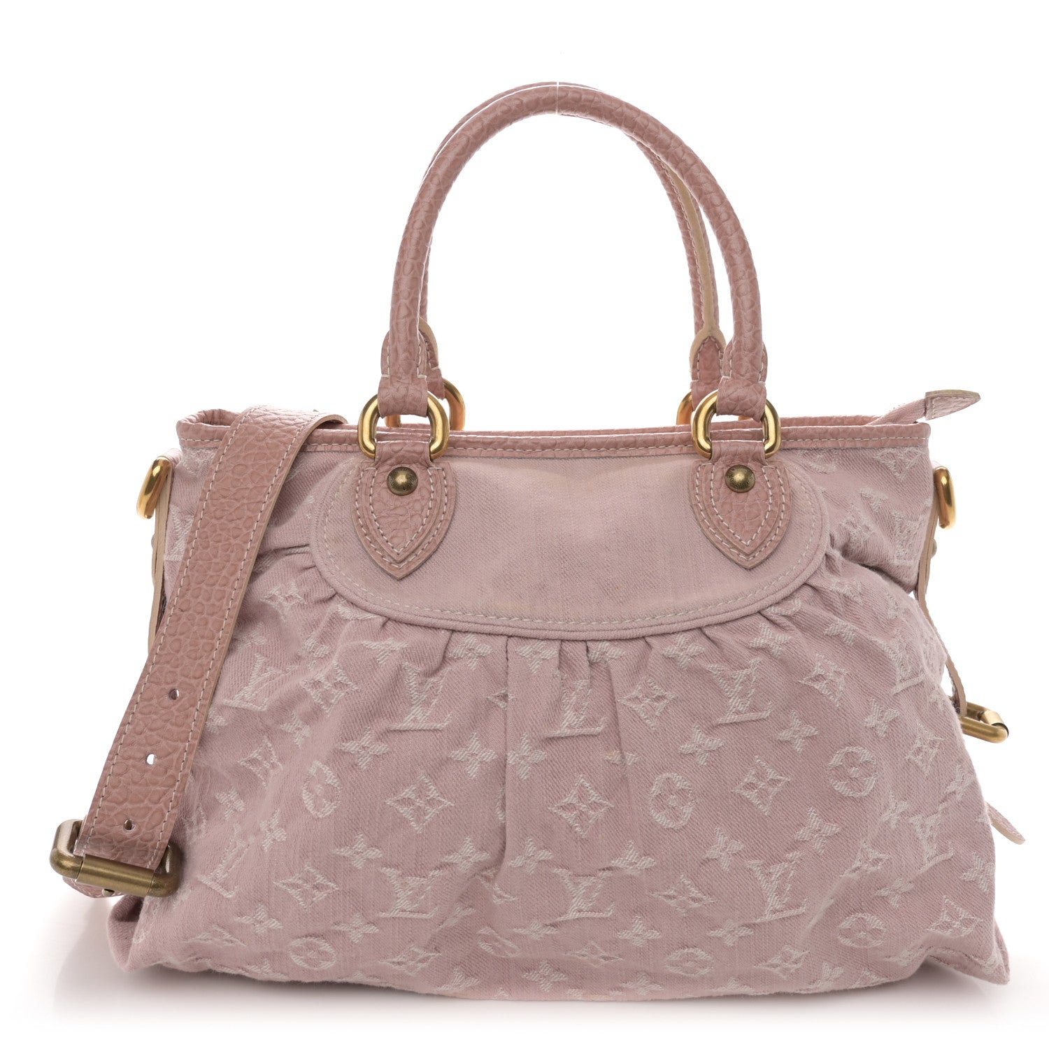Louis Vuitton Denim Neo Cabby MM Rose 1 of 15