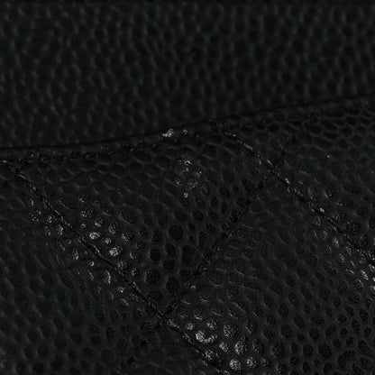 Chanel Caviar Quilted Medium Double Flap Black 13 of 16
