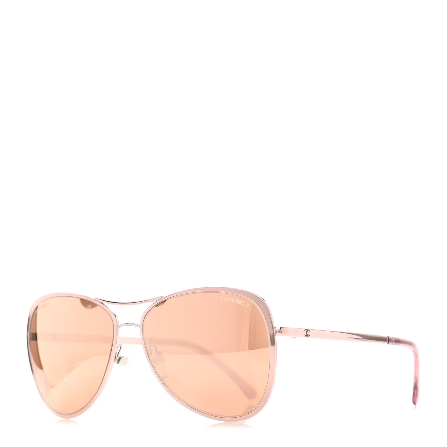 18K Pilot Summer Sunglasses 4223 Pink Gold