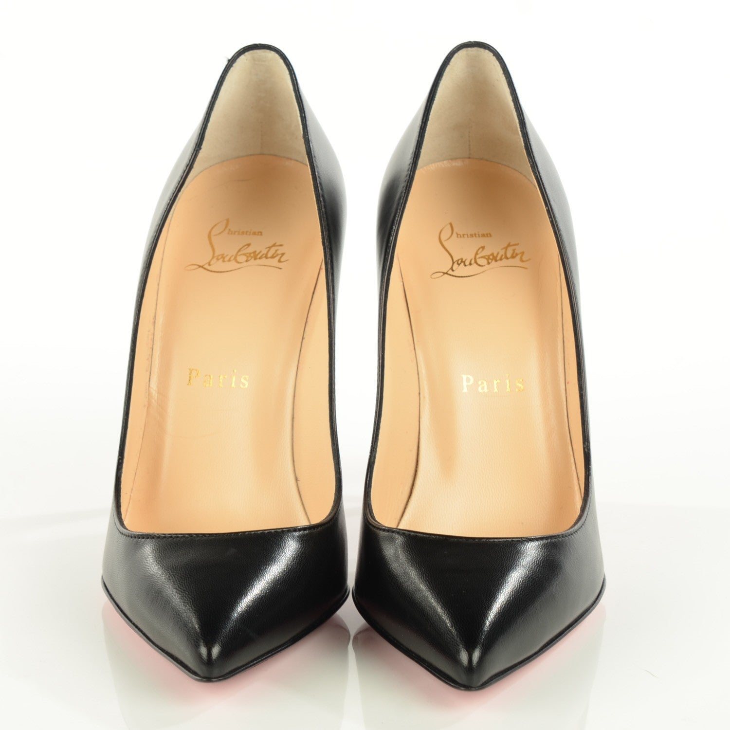Christian Louboutin Kid Pigalle Follies 100 Pumps 35.5 Black 2 of 7